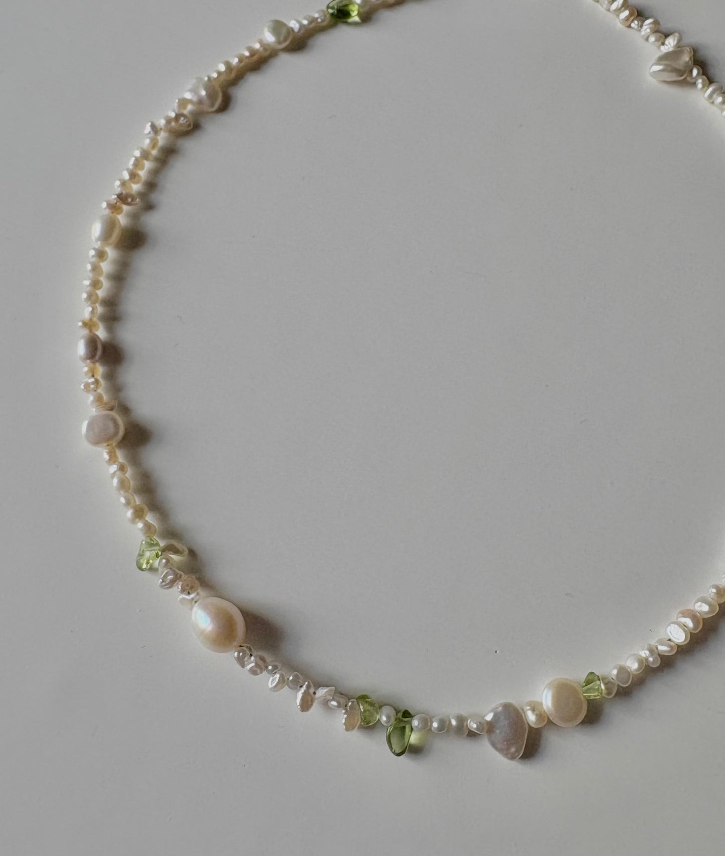 pearl mix necklace
