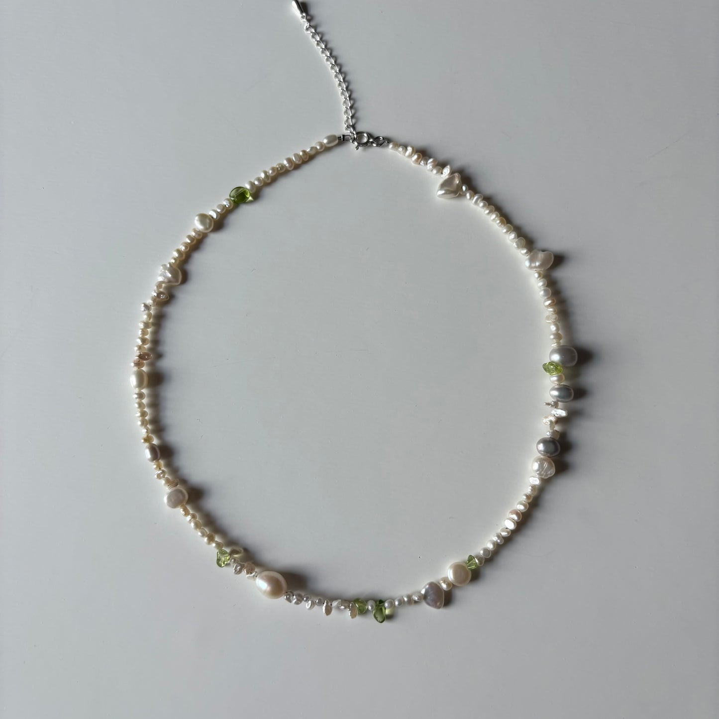 pearl mix necklace