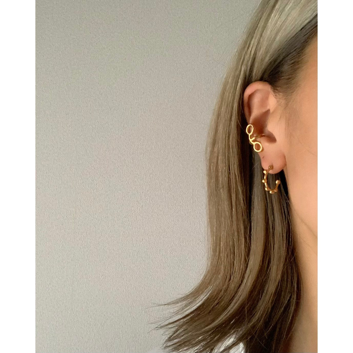 "joint" ear cuff