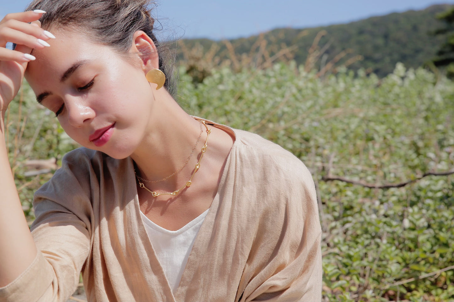 DROP pierce / earring