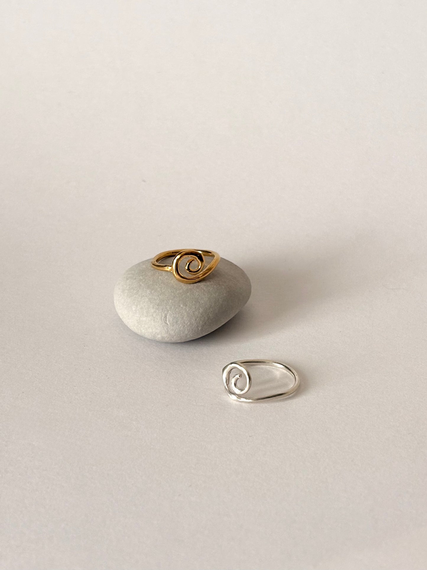 mini spiral ring