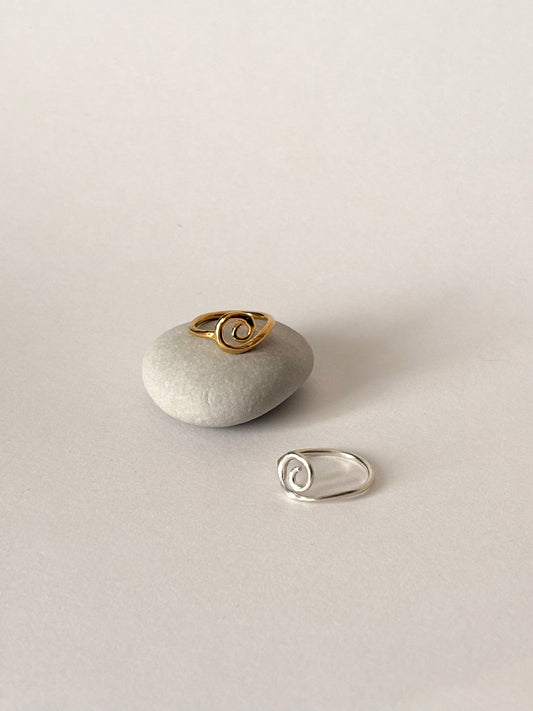 mini spiral ring