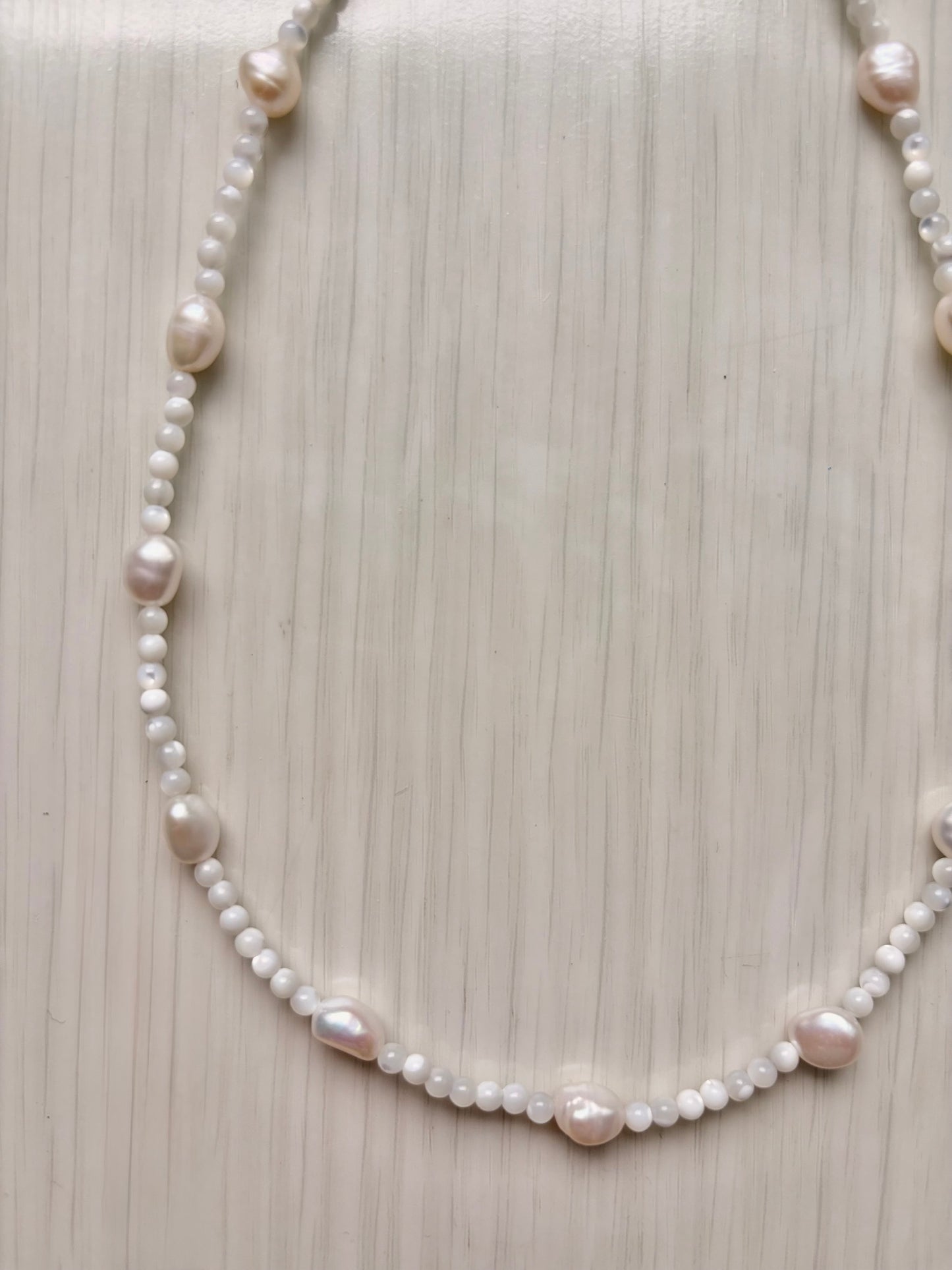 Pearl & shell necklace