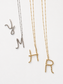 initial long necklace