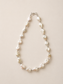 Baroque pearl necklace