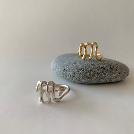 Zodiac -Scorpio ring