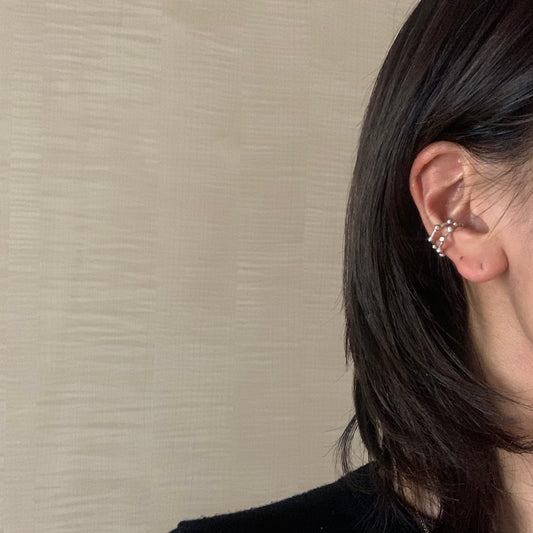 grain double ear cuff