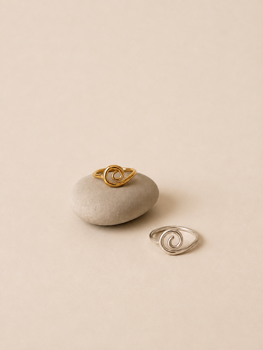 mini spiral ring