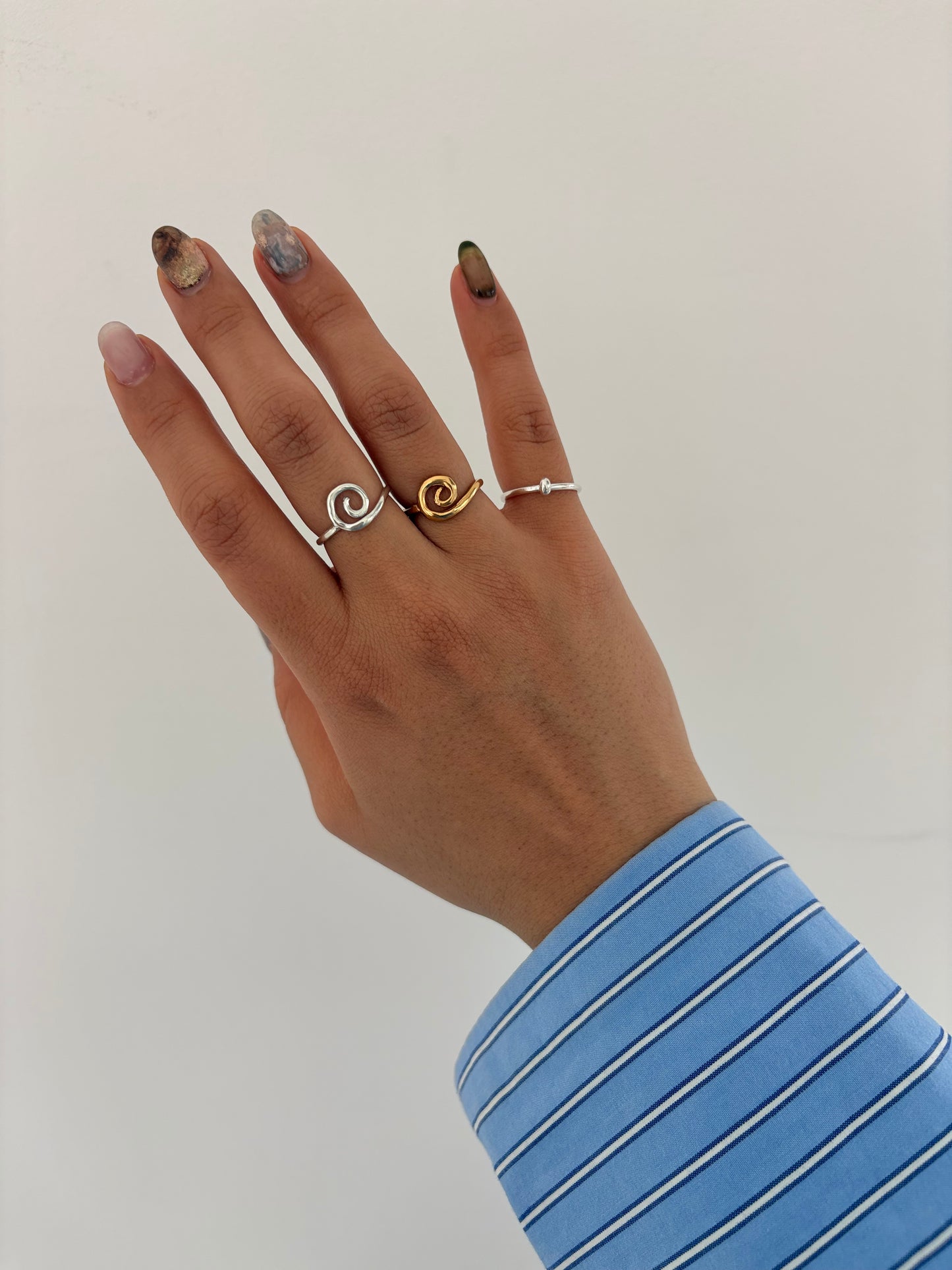 mini spiral ring