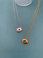 oval necklace
