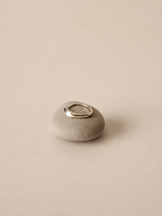 moon pinky ring