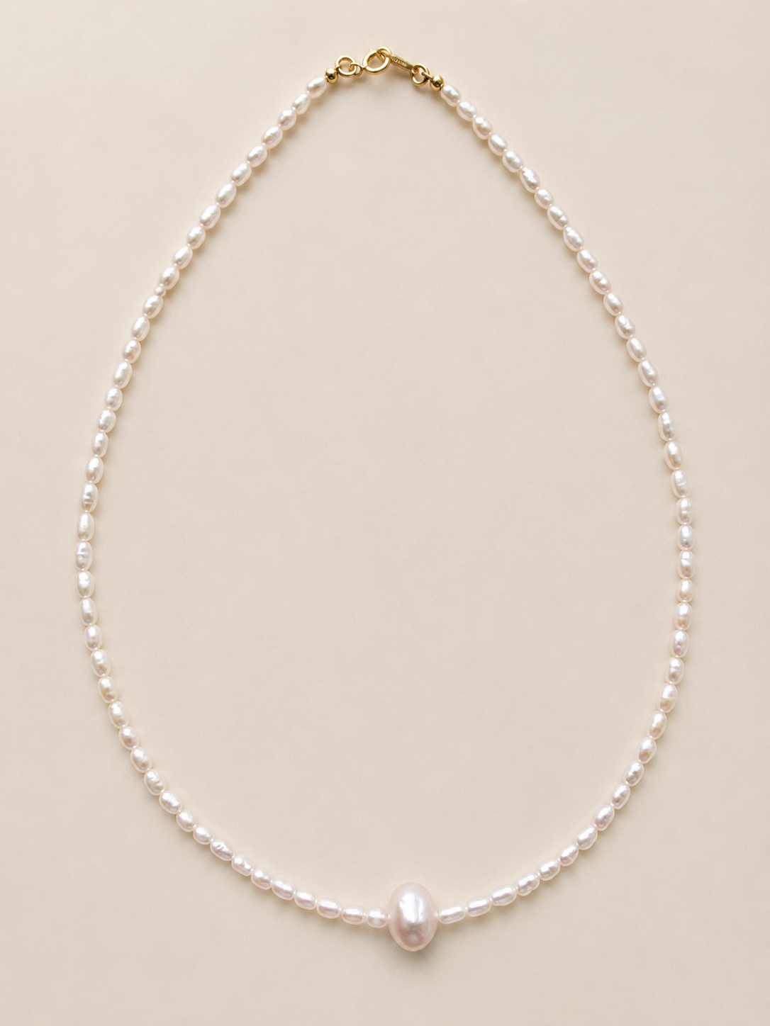Pearl & Pearl necklace