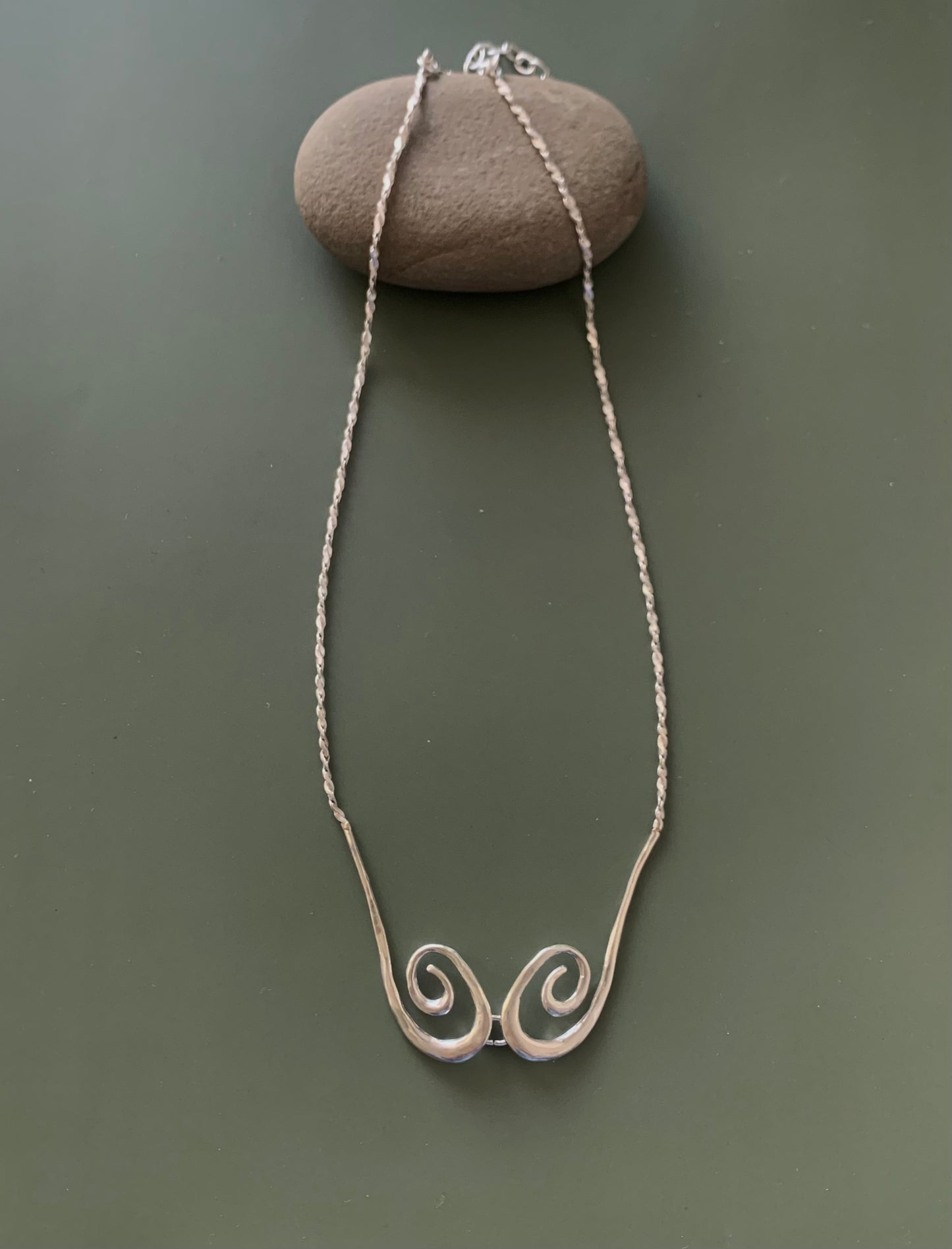 spiral necklace