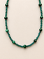 Malachite choker necklace