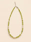 peridot & pearl necklace