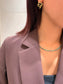 stone beads necklace-Turquoise