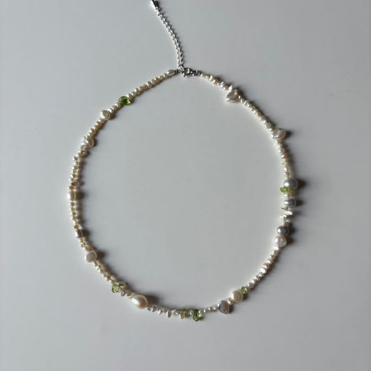 pearl mix necklace