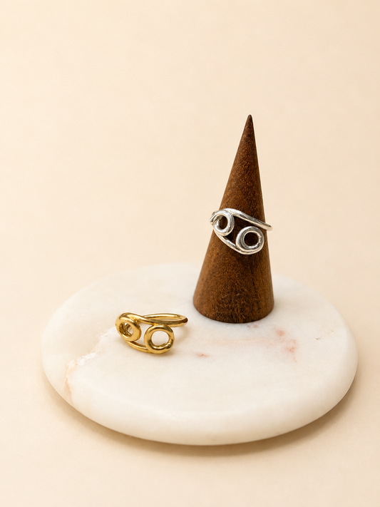 zodiac ring - cancer
