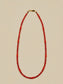 Coral necklace