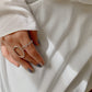 Oval grain ring