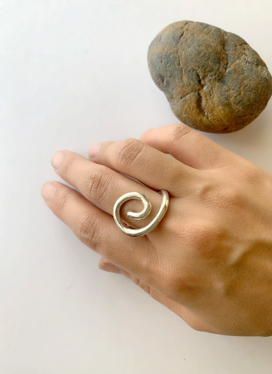 spiral ring