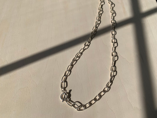 silver chain necklace